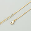 Geometric Lotus Portrait Halo Pendant Necklace With Gold Plated Copper And Zircon Inlay Snake Chain Fashion Jewelry