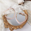 Geometric Lovely Cartoon U Shaped Pearl Earrings For Women Electroplated