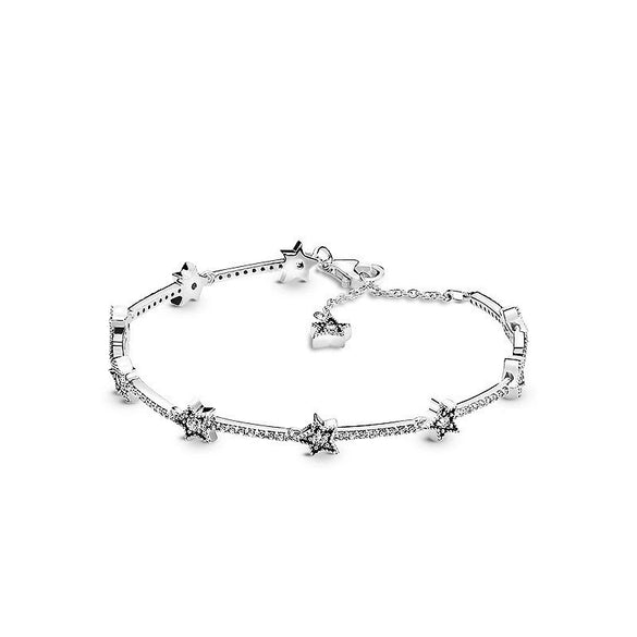 Geometric Red Heart Tennis Racket Motif Sterling Silver Bracelet With Fine Craftsmanship For Unisex Wear