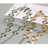 Geometric Round Metal Body Chain Waist Belt With Alloy Buckle And Hook Fastening Retro Fashion Jewelry