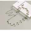 Geometric Round Metal Body Chain Waist Belt With Alloy Buckle And Hook Fastening Retro Fashion Jewelry