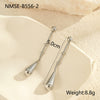 Geometric Water Drop Titanium Steel Earrings Electroplated Fashion Nonfading
