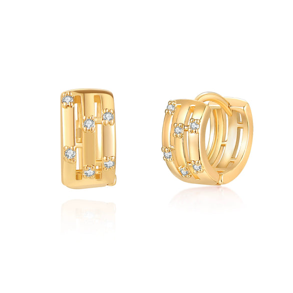 Geometric Women's Electroplated Earrings