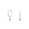 Geometric Zircon Inlay Women's Earrings