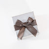 Gift Box For Bow Watch Jewelry Rust Brown Packaging Bag
