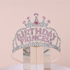 Girl'S Simple Style Crown Alloy Inlay Rhinestones Crown