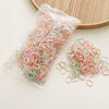 Girls' Hair Accessories Mixed Material Handmade Disposable Hair Bands And Hair Ropes