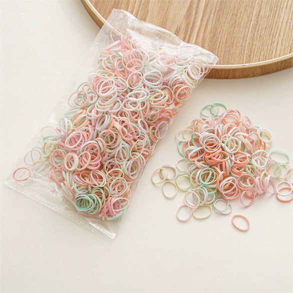 Girls' Hair Accessories Mixed Material Handmade Disposable Hair Bands And Hair Ropes