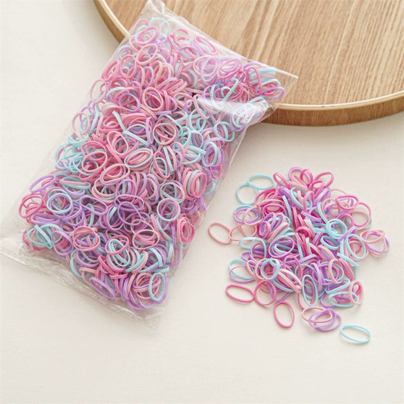 Girls' Hair Accessories Mixed Material Handmade Disposable Hair Bands And Hair Ropes