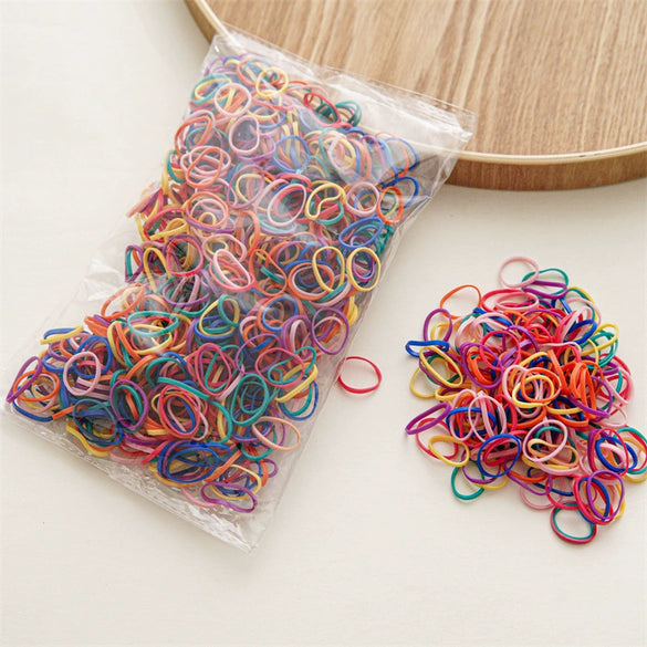 Girls' Hair Accessories Mixed Material Handmade Disposable Hair Bands And Hair Ropes
