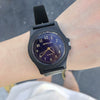 Girls' Leisure Plastic And Silicone Round Dial Watch
