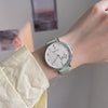 Girls Leisure Style Watch Alloy Case Ordinary Glass Mirror
