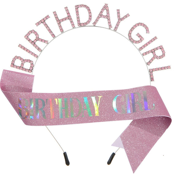 Girls' Metal Hairband Belt Shoulder Belt Headwear Semimanual Semimechanical For Birthday Party