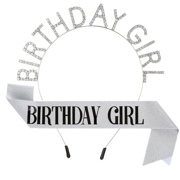 Girls' Metal Hairband Belt Shoulder Belt Headwear Semimanual Semimechanical For Birthday Party