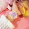 Girls Silicone Plastic Heart Shaped Cartoon Touch Screen Electronic Wristwatch