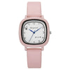 Girls Square Alloy Pu Strap Fresh Style Watch
