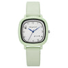 Girls Square Alloy Pu Strap Fresh Style Watch