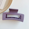 Girly Elegant Plastic Resin Hair Clip Handmade Shark Clip Back Of Head Hair Grip For Women Versatile