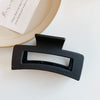 Girly Elegant Plastic Resin Hair Clip Handmade Shark Clip Back Of Head Hair Grip For Women Versatile
