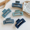 Girly Elegant Plastic Resin Hair Clip Handmade Shark Clip Back Of Head Hair Grip For Women Versatile