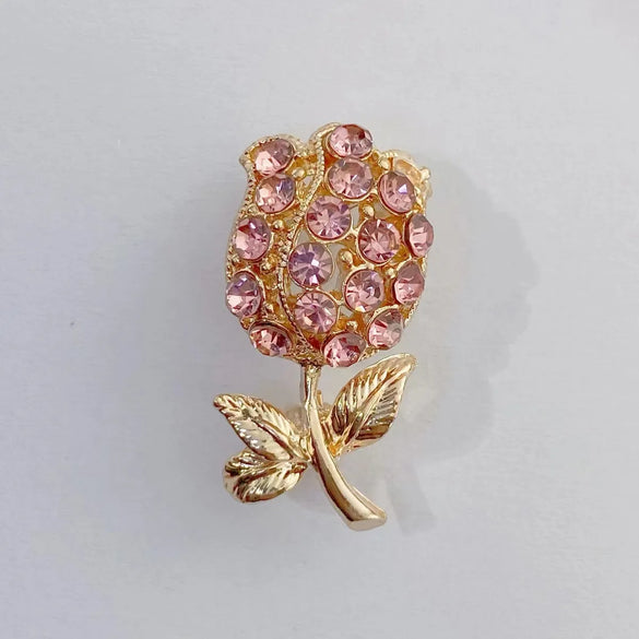 Glam Geometric Alloy Inlay Artificial Pearls Rhinestones Women'S Brooches