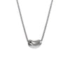 Glam Luxurious Solid Color Pea Titanium Steel Gold Plated Silver Plated Necklace In Bulk
