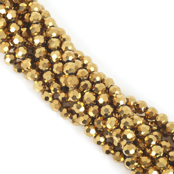 Glass Crystal Ball Beads Handmade Loose Beads For Bracelet Accessories