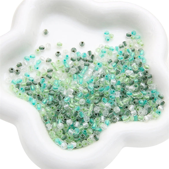 Glass Crystal Beads Rhombus Diy Handmade Beaded Material For Bracelet Necklace Accessories