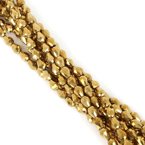 Glass Crystal Drop Beads Handmade Diy Colored Beaded Accessories