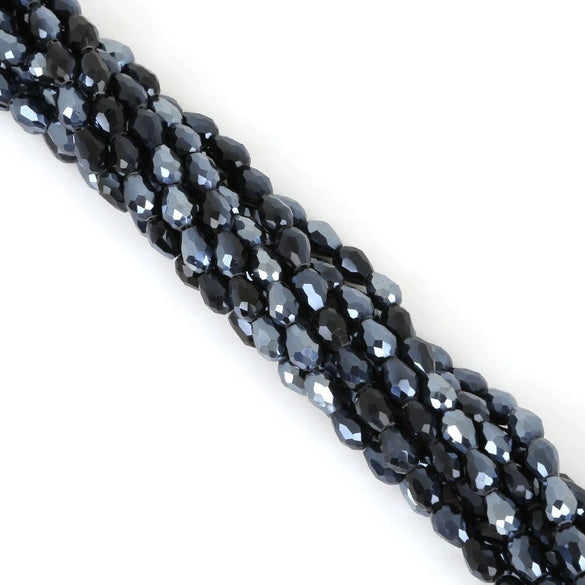 Glass Crystal Drop Beads Handmade Diy Colored Beaded Accessories