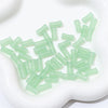 Glass Glaze Bamboo Beads Handmade Jewelry Hair Accessories Bracelet Necklace Material