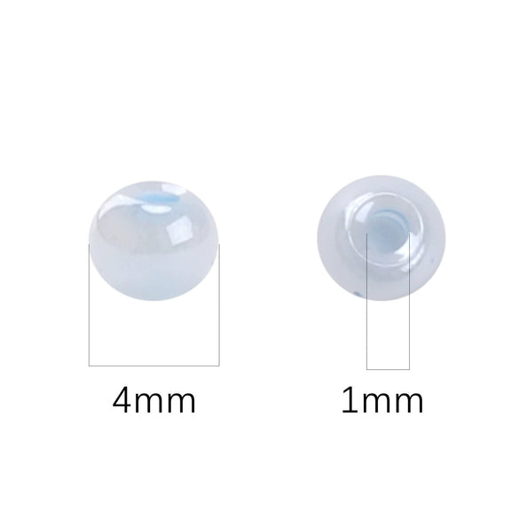 Glass Glaze Beads Jewelry Material For Diy Handmade Bracelet Necklace