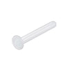 Glass Glaze Cshaped Bending Rod Nose Ring Puncture Nose Ornaments Unisex