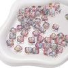 Glass Glaze Gradient Fat Osmanthus Beads Torus Loose Beads Diy Handmade Beaded Material For Bracelet Necklace Accessories