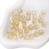 Glass Glaze Gradient Fat Osmanthus Beads Torus Loose Beads Diy Handmade Beaded Material For Bracelet Necklace Accessories