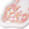 Glass Glaze Gradient Fat Osmanthus Beads Torus Loose Beads Diy Handmade Beaded Material For Bracelet Necklace Accessories