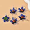 Glass Glaze Handmade Sunflower Pendant Necklace Accessories