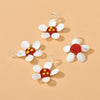 Glass Glaze Handmade Sunflower Pendant Necklace Accessories