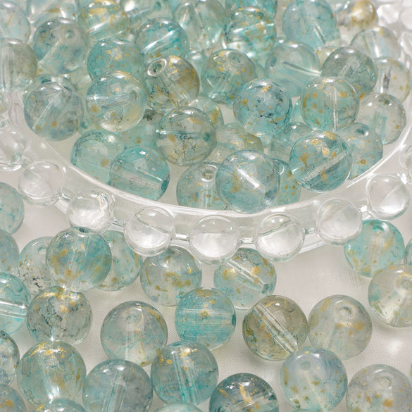 Glass Glaze Natural Style Loose Beads For Diy Handmade Jewelry Accessories