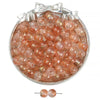 Glass Glaze Natural Style Loose Beads For Diy Handmade Jewelry Accessories