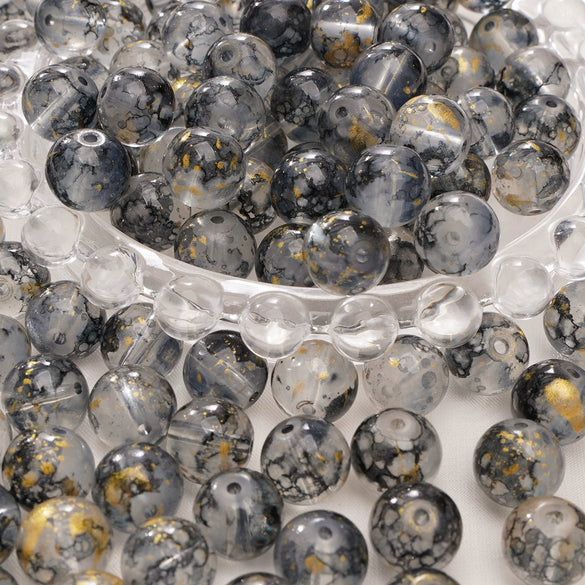 Glass Glaze Natural Style Loose Beads For Diy Handmade Jewelry Accessories
