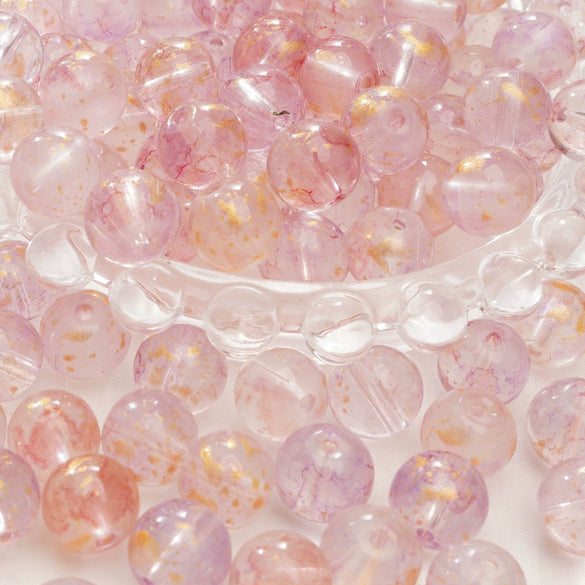 Glass Glaze Natural Style Loose Beads For Diy Handmade Jewelry Accessories
