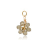 Glass Glaze Plant Flower Inlay Pendant Jewelry Accessories