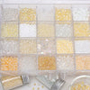 Glass Glaze Round Beads For Diy Handmade Beaded Bracelet Necklace Accessories