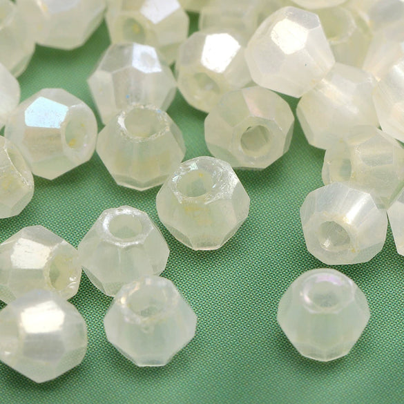 Glass Glaze Round Beads For Diy Handmade Beaded Bracelet Necklace Accessories