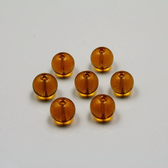Glass Glaze Round Beads Handmade Jewelry Material For Bracelet Necklace