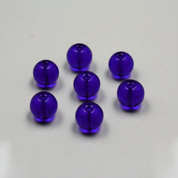 Glass Glaze Round Beads Handmade Jewelry Material For Bracelet Necklace