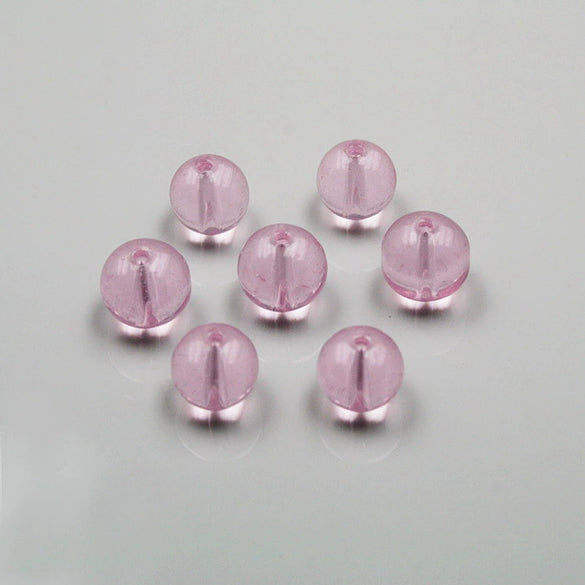 Glass Glaze Round Beads Handmade Jewelry Material For Bracelet Necklace