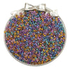 Glass Glaze Silver Filled Loose Beads Handmade Jewelry Accessories For Diy Bracelet Necklace Pendant