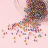 Glass Glaze Silver Filled Loose Beads Handmade Jewelry Accessories For Diy Bracelet Necklace Pendant